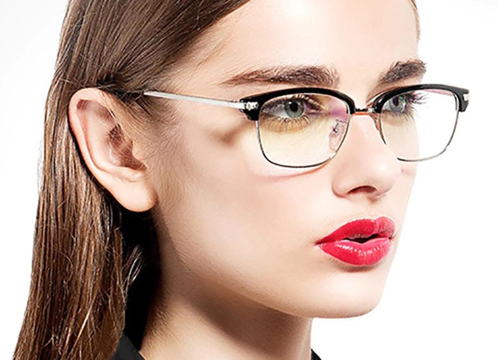 Half rimmed glasses for womens on sale