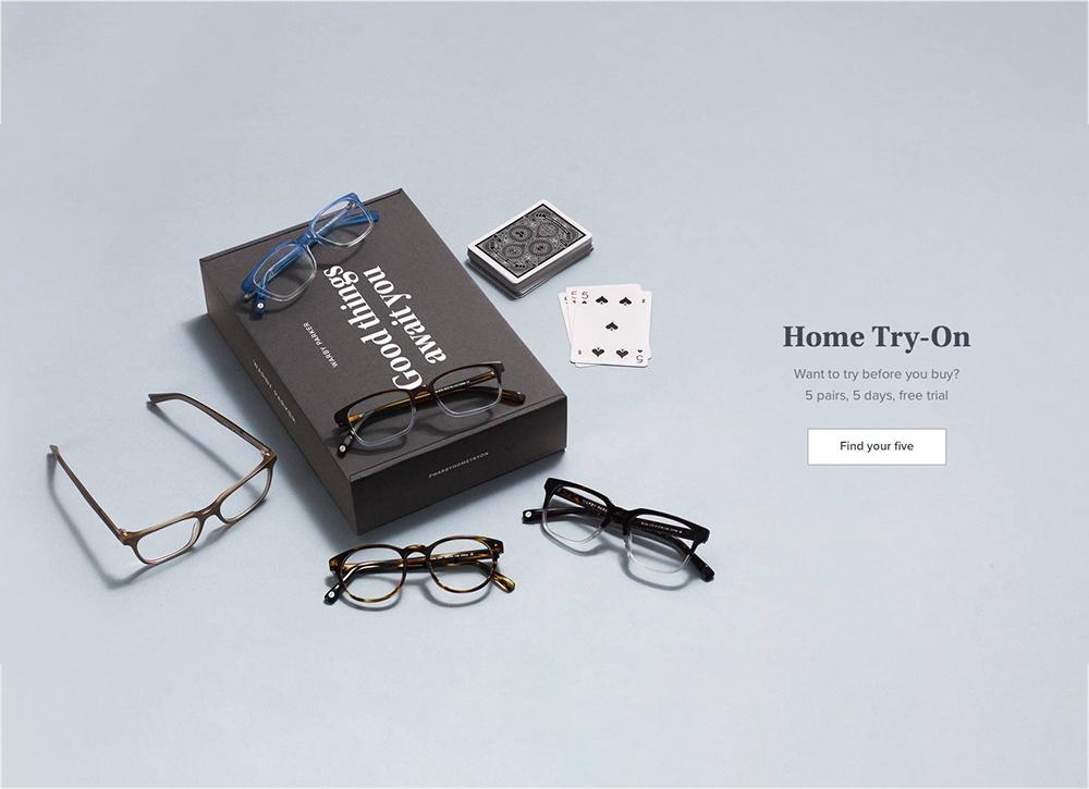 What eyeglasses brands have home try on KoalaEye Optical