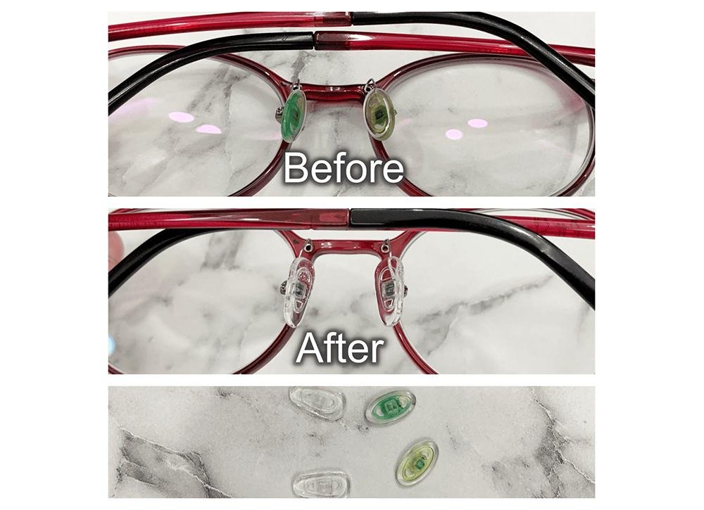 How to make nose pads on glasses more comfortable on sale