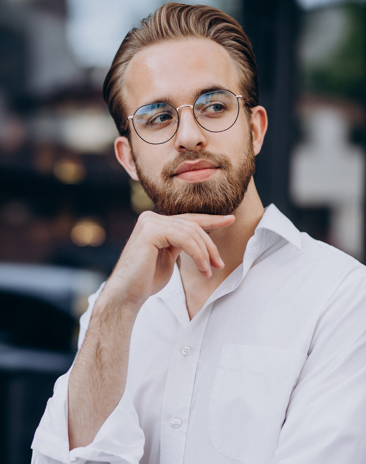 Modern male glasses on sale