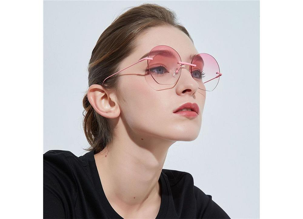 Do rimless sunglasses make you look good?