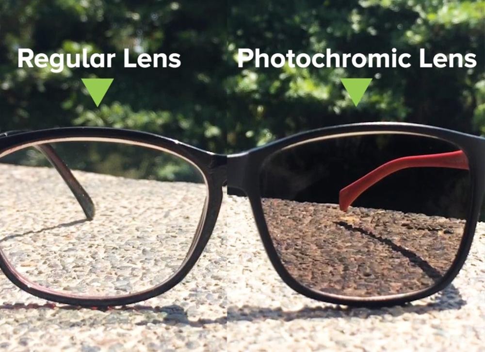 What is the use of photochromic lenses?