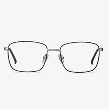 Black Rectangle Metal Frame - Penelope | KoalaEye