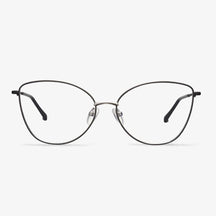 Classic Black Cat Eye Glasses - Adolph | KoalaEye