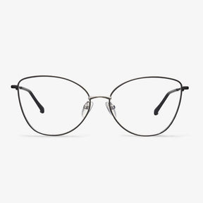 Classic Black Cat Eye Glasses - Adolph | KoalaEye