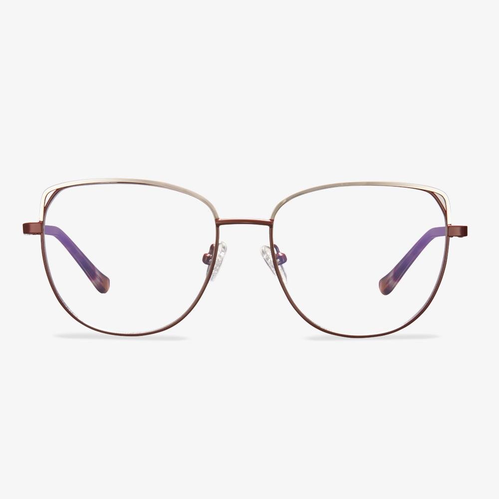 Cat Eye Purple Vintage Eyeglasses - Olivia | KoalaEye