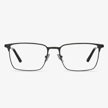 Black Rectangle Glasses - Jeffrey | KoalaEye