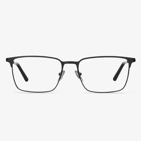 Black Rectangle Glasses - Jeffrey | KoalaEye