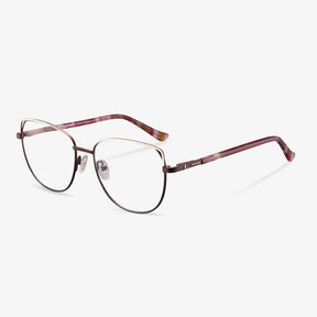 Cat Eye Purple Vintage Eyeglasses - Olivia | KoalaEye