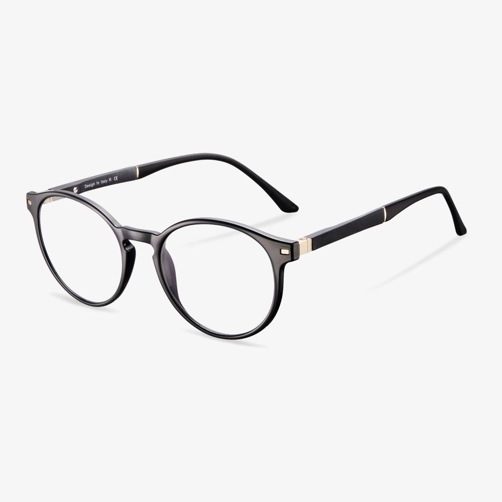 Unisex Black Eyeglasses Frame- Dale | KoalaEye