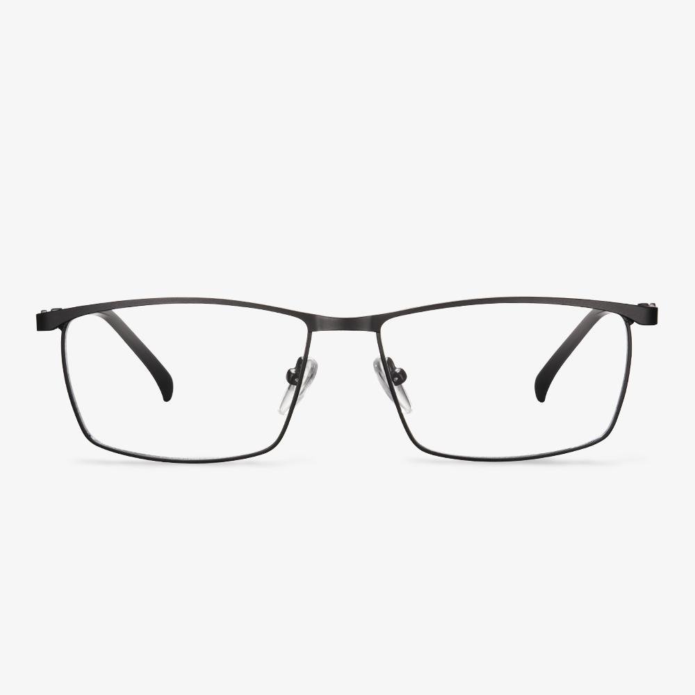 Metal Rectangle Spectacles - Levi | KoalaEye