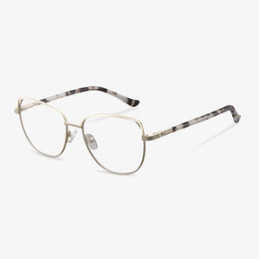 Gold Cat Eye Frame Glasses- Martha | KoalaEye