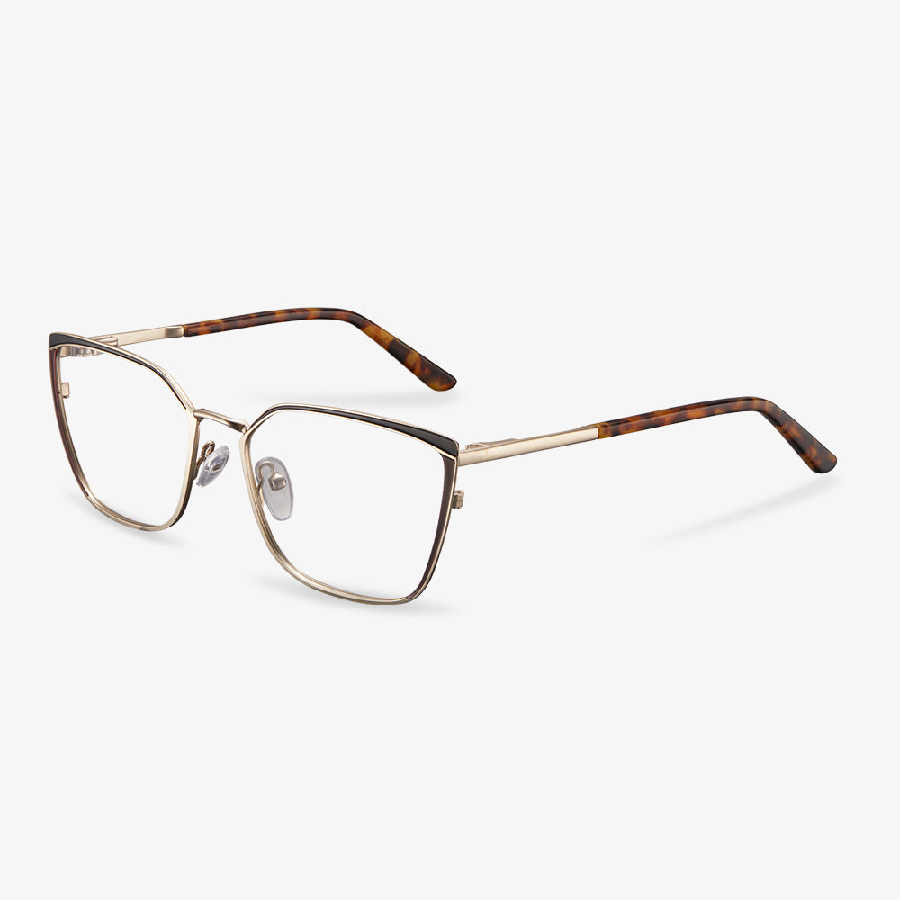 Metal Geometric Glasses - Frederic | KoalaEye