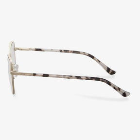 Gold Cat Eye Frame Glasses- Martha | KoalaEye