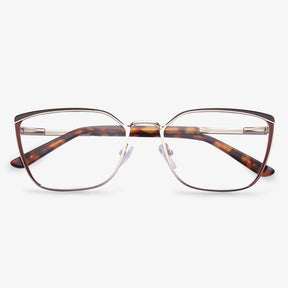 Metal Geometric Glasses - Frederic | KoalaEye