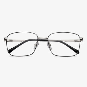 Black Rectangle Metal Frame - Penelope | KoalaEye