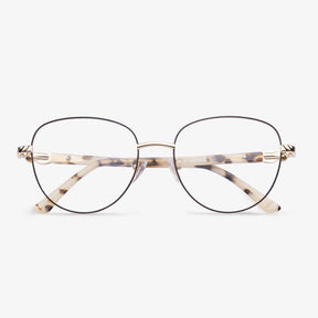 Silver Full Rim Eyeglasses Frame- Myron | KoalaEye